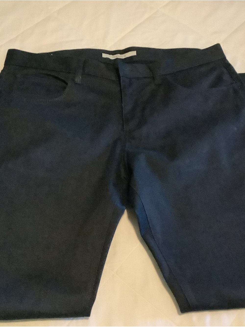 Men's Slim Dress Pants - Navy Blue 34x30